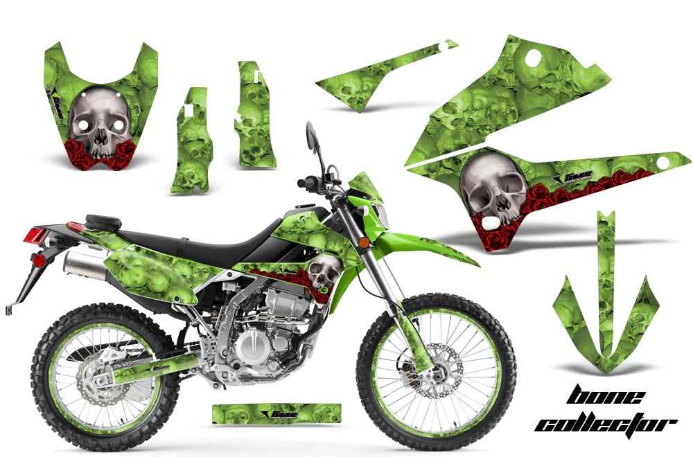 Kawasaki KLX 250 08-09 NP Graphic Kit BC G NPs